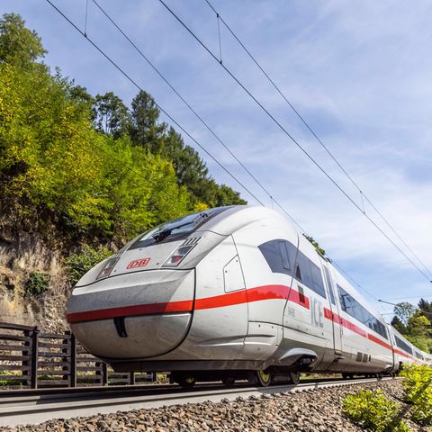 ICE auf der Schwäbischen Alb
