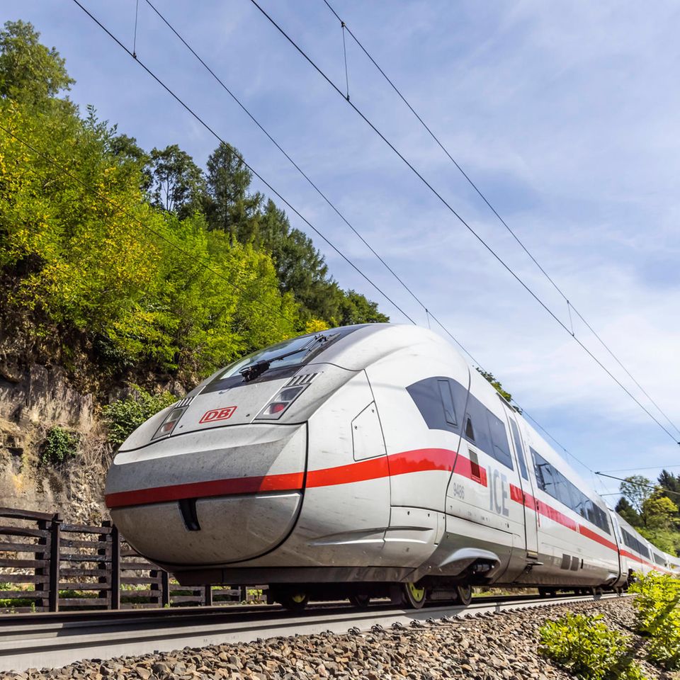 ICE auf der Schwäbischen Alb