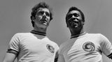 Pelé und Franz Beckenbauer