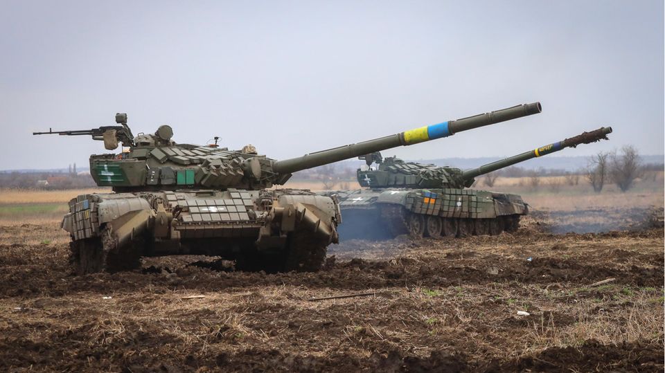 Panzer der ukrainischen Armee