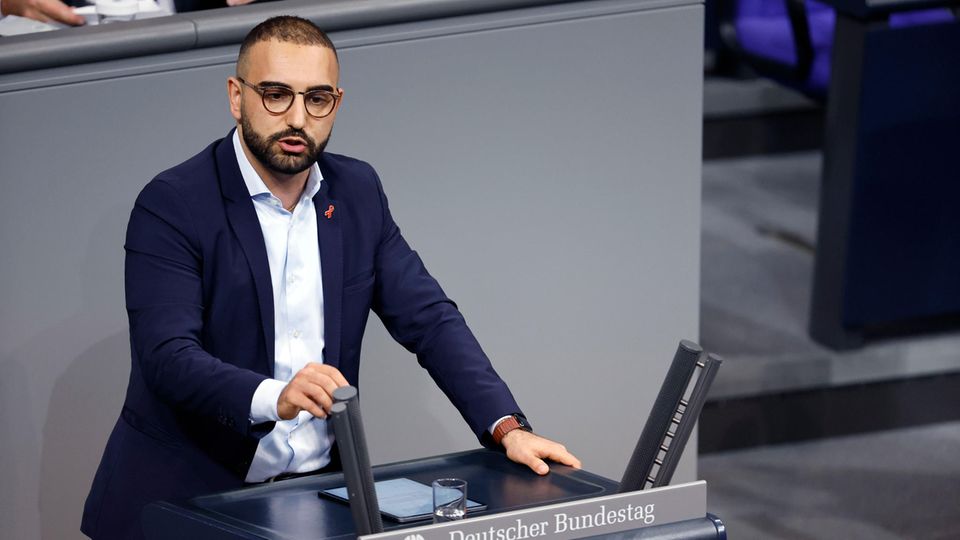 Kassem Taher Saleh, 29, Bundestagsabgeordneter von Bündnis 90/Die Grünen
