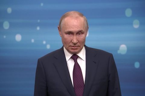 Krieg in der Ukraine: Wladimir Putin behauptet: Die ukrainische Gegenoffensive hat begonnen
