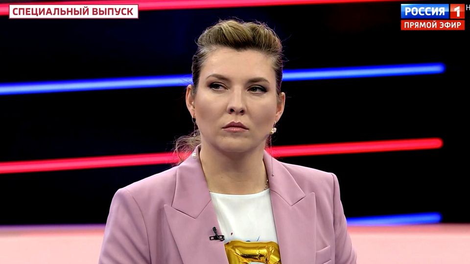 Nach der Zerstörung des Kachowka-Staudamms: Auch Olga Skabejewa folgt dem Kreml-Narrativ