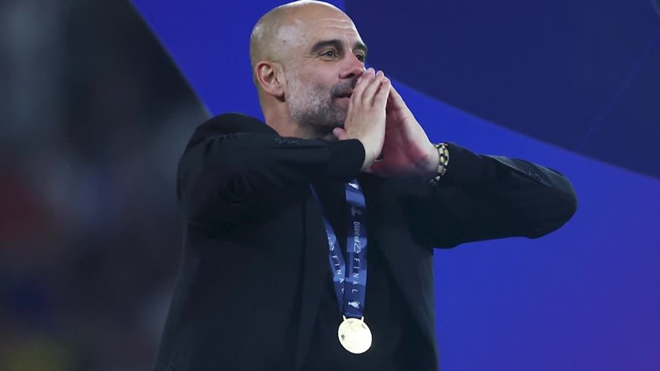 Video: Star-Coach Guardiola - Sein zweites Triple