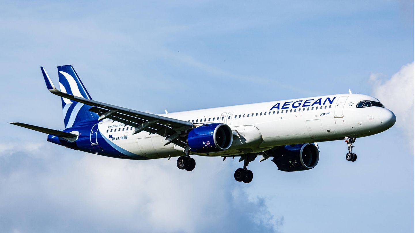 Maschine der Aegean Airlines