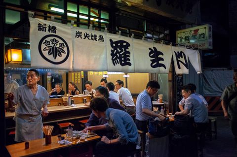 Japanischen Restaurant in Tokyo