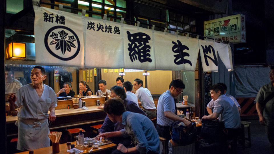 Japanischen Restaurant in Tokyo