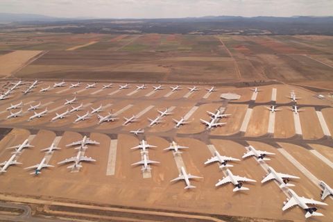 180 Flieger und keine Passagiere – warum dieser spanische Flughafen trotzdem boomt