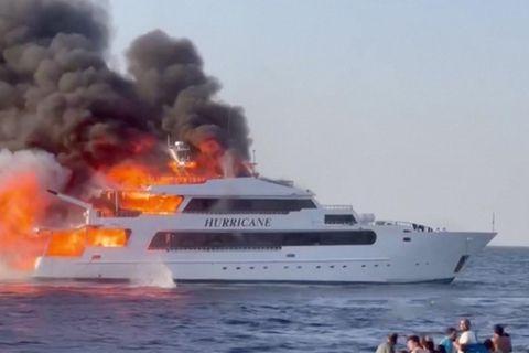 Ägypten: Yacht in Flammen: Drei Touristen sterben bei Tauchausflug