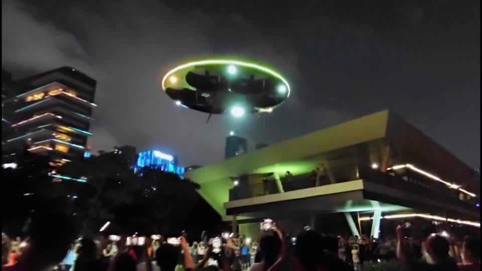 Video: Fliegende Untertasse in China gesichtet Video: Fliegende Untertasse in China gesichtet