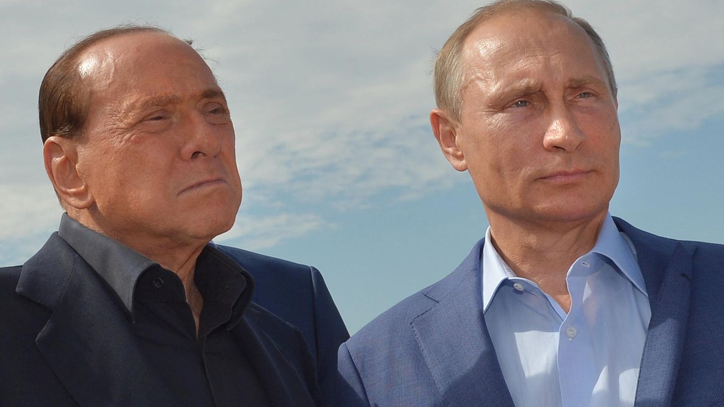 Putin Berlusconi