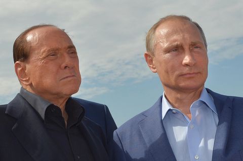 Putin Berlusconi