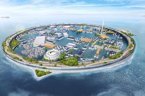 Schwimmende Stadt Dogen City