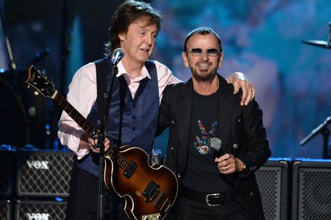 Paul McCartney und Ringo Starr