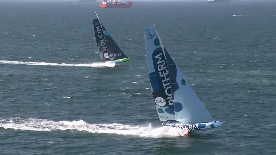 Video: Ocean Race: GUYOT gewinnt Hafenrennen