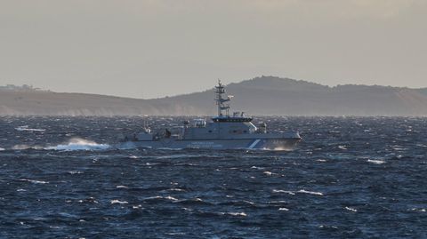 Ein Boot der griechischen Küstenwache