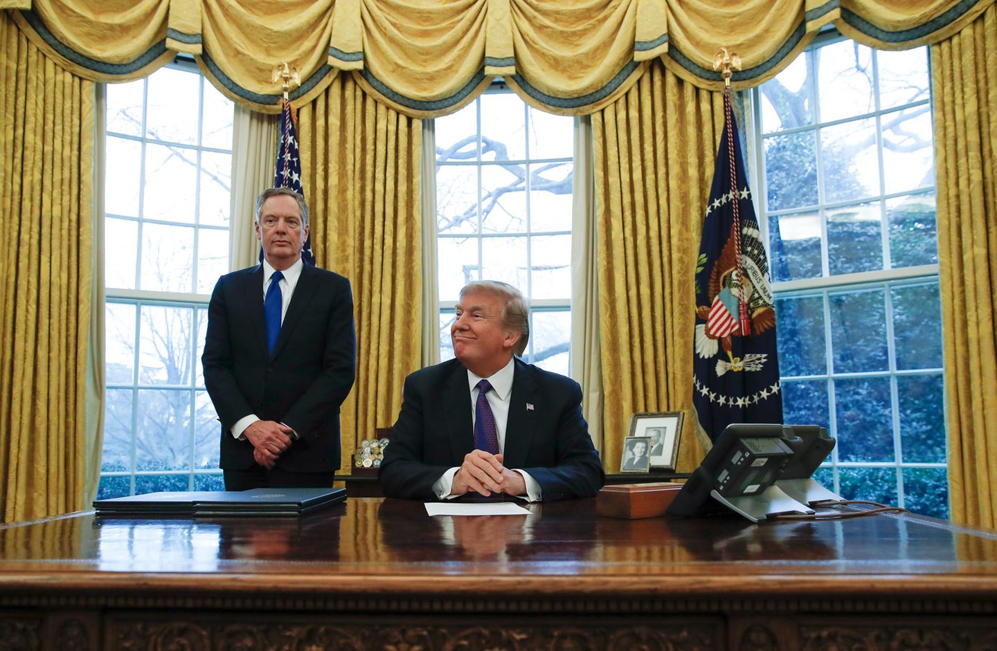 Trump im Oval Office