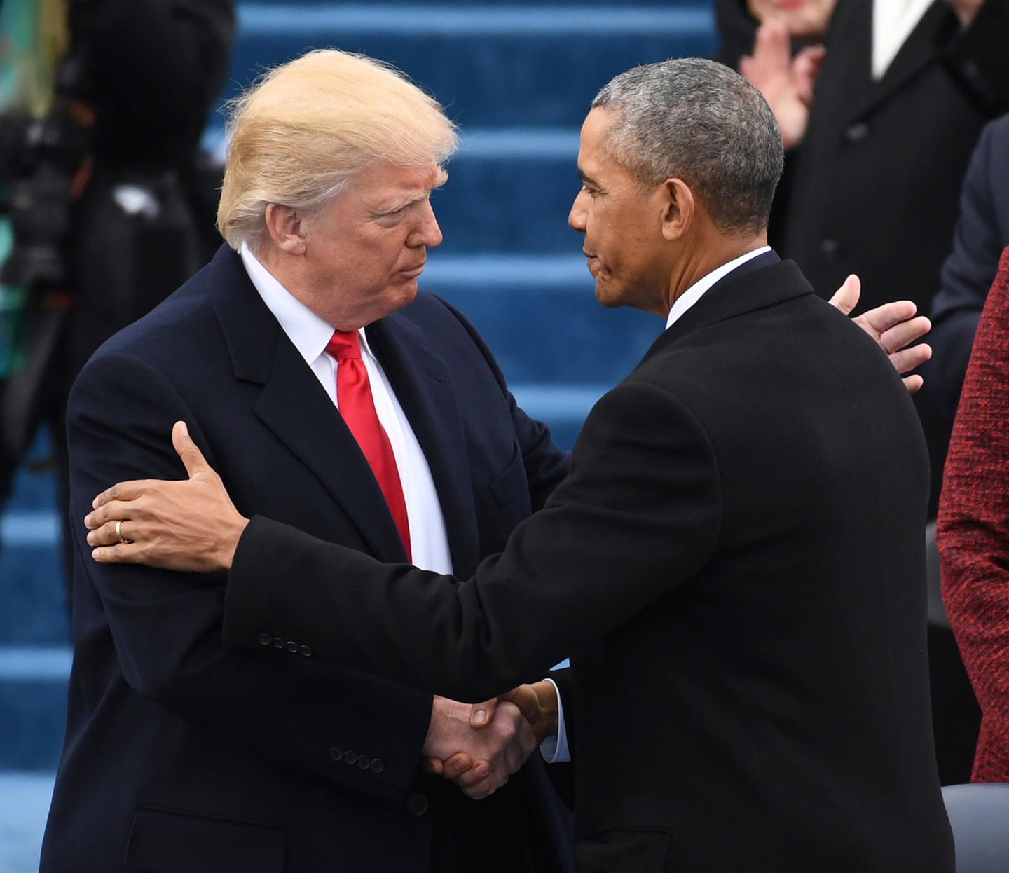 Trump und Obama