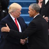 Trump und Obama