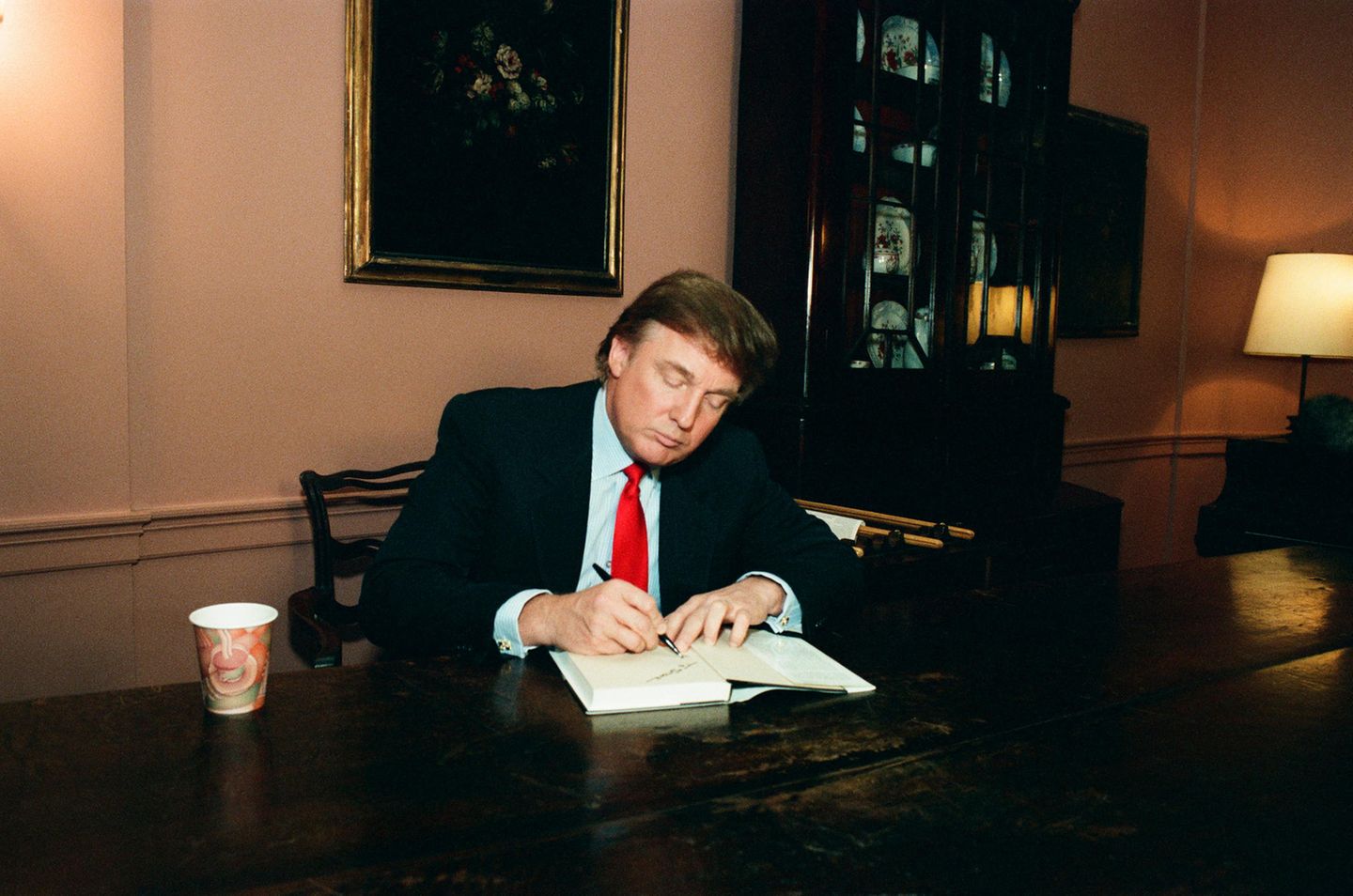 Donald Trump Signierstunde Donald Trump Signierstunde