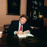 Donald Trump Signierstunde