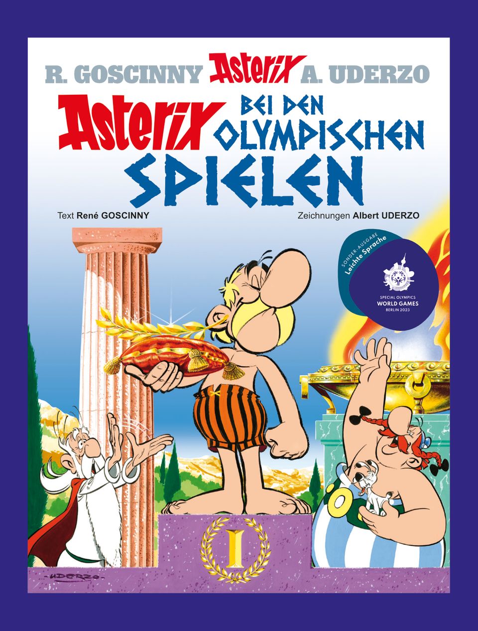 Die Sonderausgabe von "Asterix bei den Olympischen Spielen"