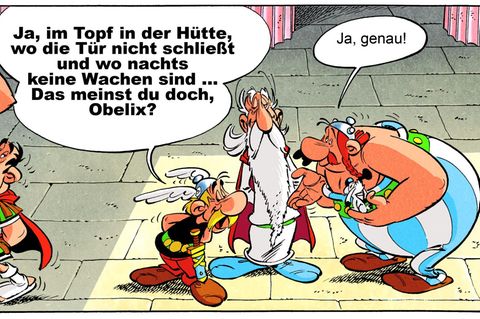 Die Sonderausgabe von "Asterix bei den Olympischen Spielen"