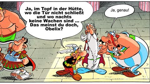 Die Sonderausgabe von "Asterix bei den Olympischen Spielen"