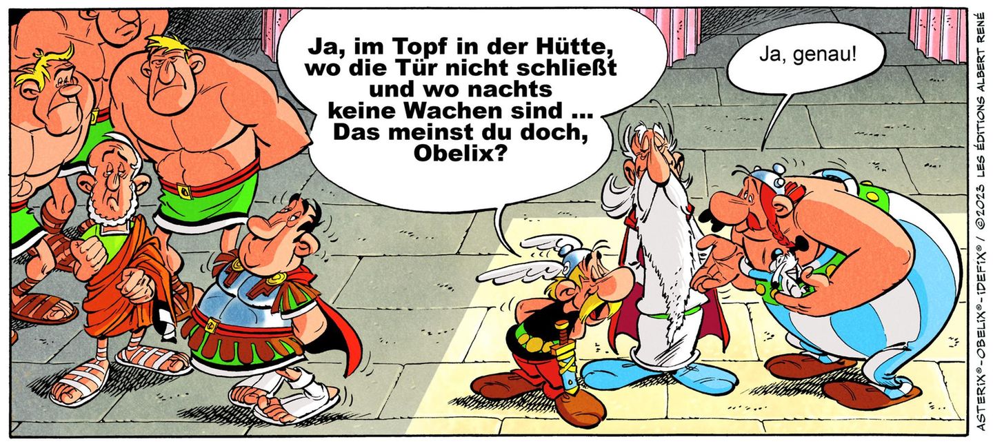 Die Sonderausgabe von "Asterix bei den Olympischen Spielen" Die Sonderausgabe von "Asterix bei den Olympischen Spielen"