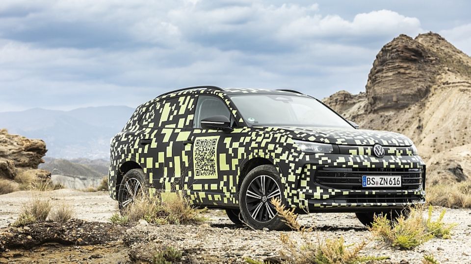 Prototypenerpronung VW Tiguan 2024