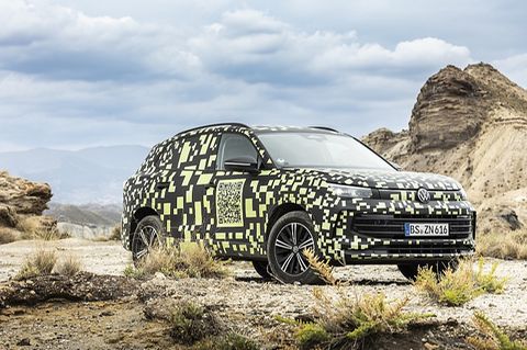 Prototypenerpronung VW Tiguan 2024