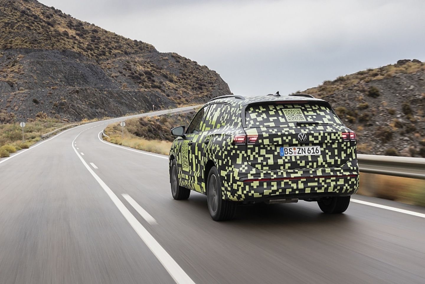 Prototypenerpronung VW Tiguan 2024