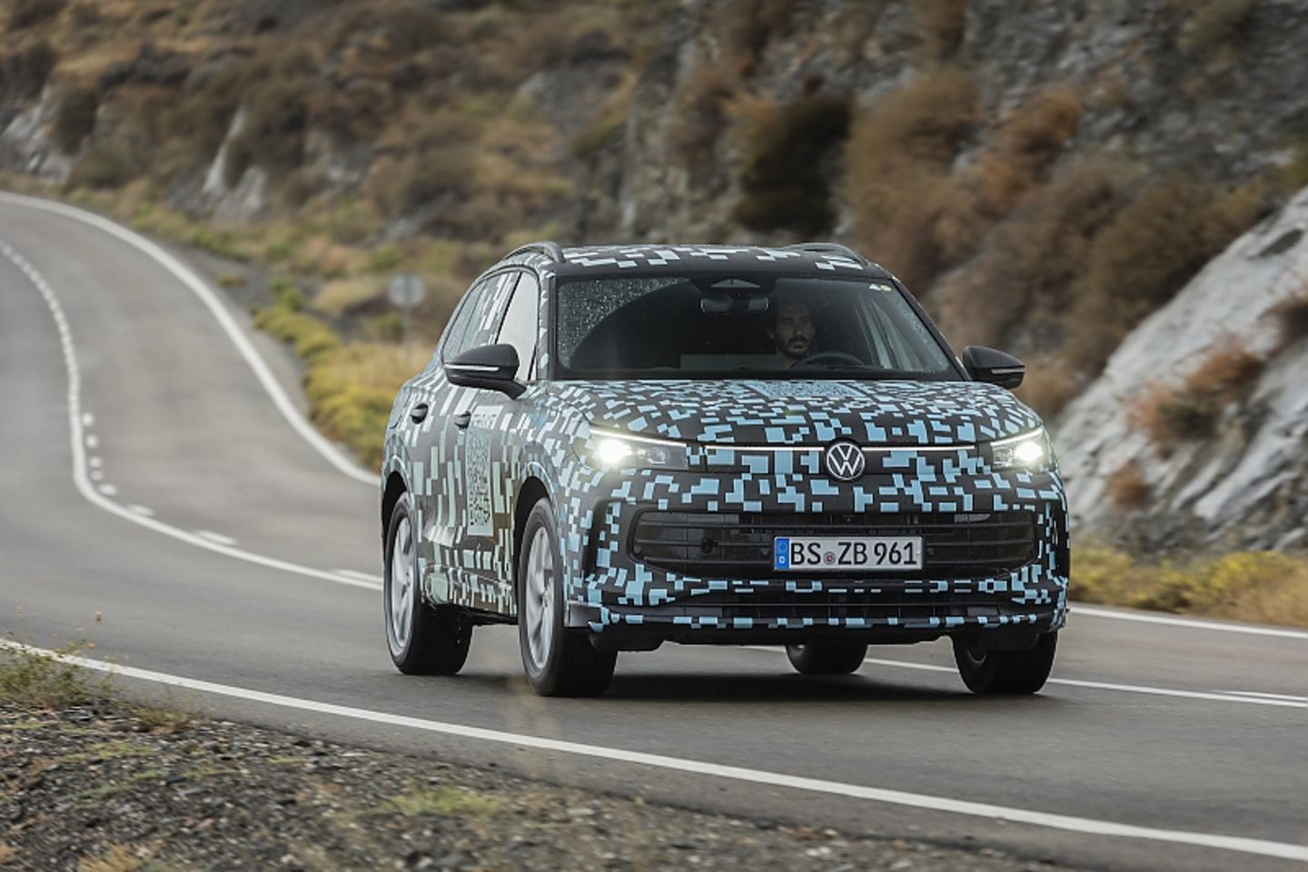 Prototypenerpronung VW Tiguan 2024