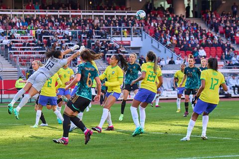 Deutschland - Brasilien Vorbereitung für die WM