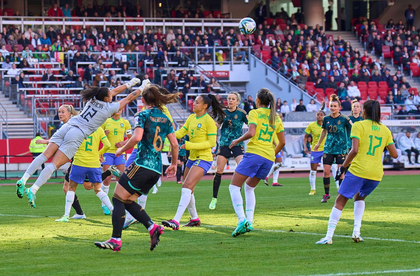 Deutschland - Brasilien Vorbereitung für die WM
