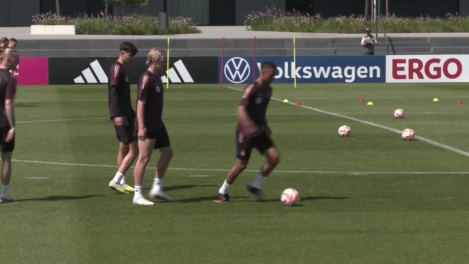 Video: DFB-Team trainiert für Testspiel gegen Polen