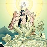 Doch auch Siegfried entgeht dem Fluch des Rings nicht. Er stirbt in der "Götterdämmerung" durch Hagens Speer. Am Ende ist es Wotans Tochter Brünnhilde, die den Weltenbrand entfacht und das ganze alte Götteruniversum untergehen lässt. Den Ring wirft sie in die Fluten, damit endet Wagners Tetralogie nach vier Abenden wie sie begonnen hat: Die Rheinnixen hüten das Gold.