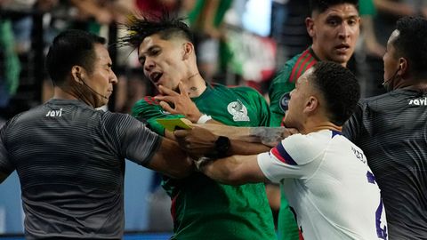 Spiel USA gegen Mexiko