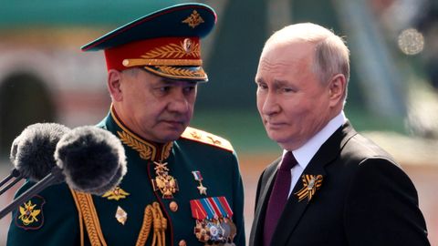 Wladimir Putin hat sich im Konflikt zwischen Jewgeni Prigoschin und Verteidigungsministerium auf die Seite der Armee gestellt 