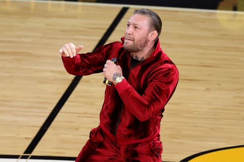 Conor McGregor hatte einen Auftritt beim vierten Spiel zwischen den Denver Nuggets und den Miami Heat im NBA-Final