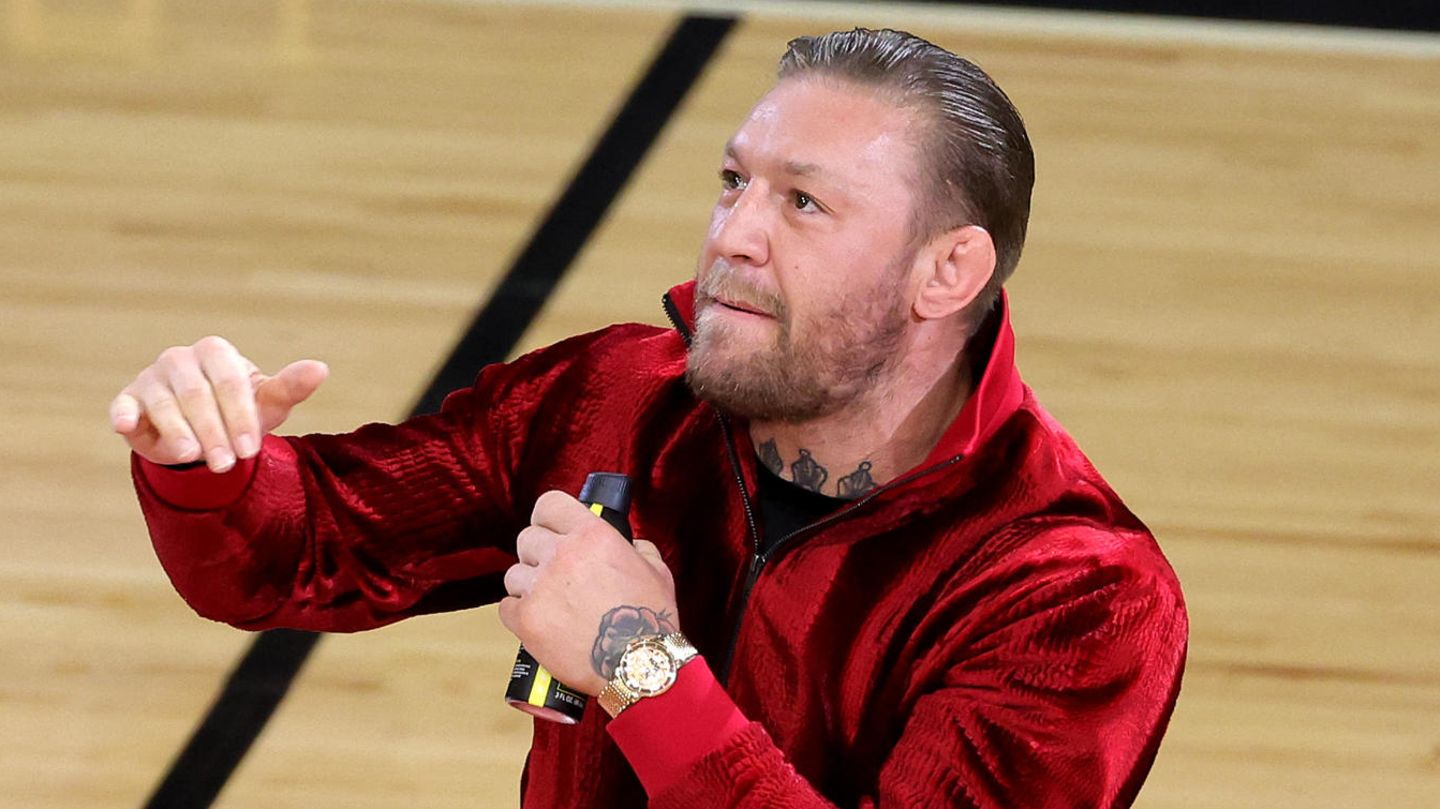 Conor McGregor hatte einen Auftritt beim vierten Spiel zwischen den Denver Nuggets und den Miami Heat im NBA-Final