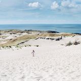 Nida Nude Beach, Litauen.