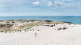 Nida Nude Beach, Litauen.