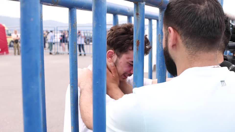 Video: Wiedersehen nach Schiffsunglück