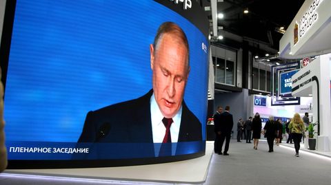 Wladimir Putin St. Petersburg