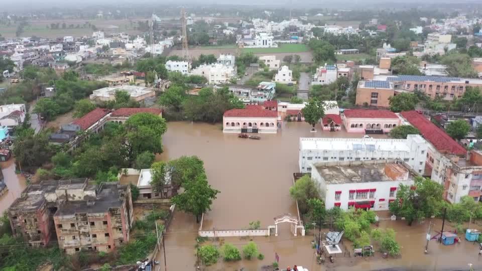 Video: Küstenregion durch Zyklon "Biparjoy" verwüstet