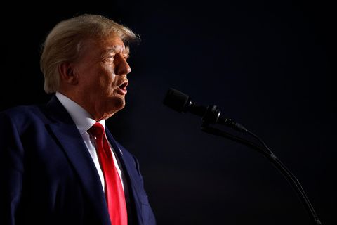 Donald Trump bei einer Veranstaltung in New Jersey