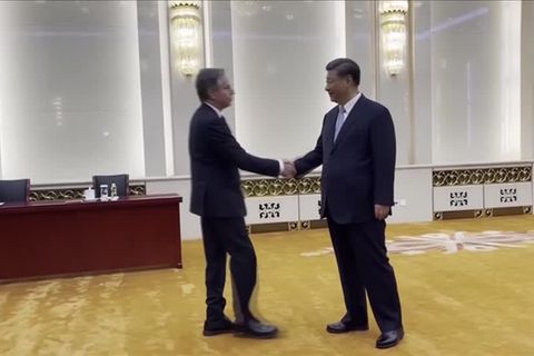 Video: Blinken und Xi treffen sich in Peking