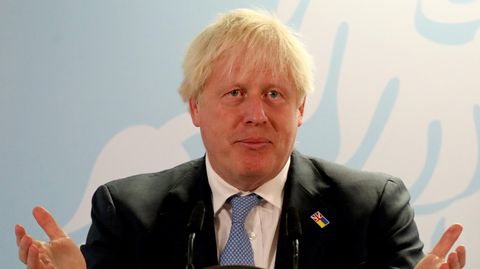 Großbritanniens Ex-Premierminister Boris Johnson