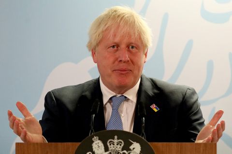 Großbritanniens Ex-Premierminister Boris Johnson